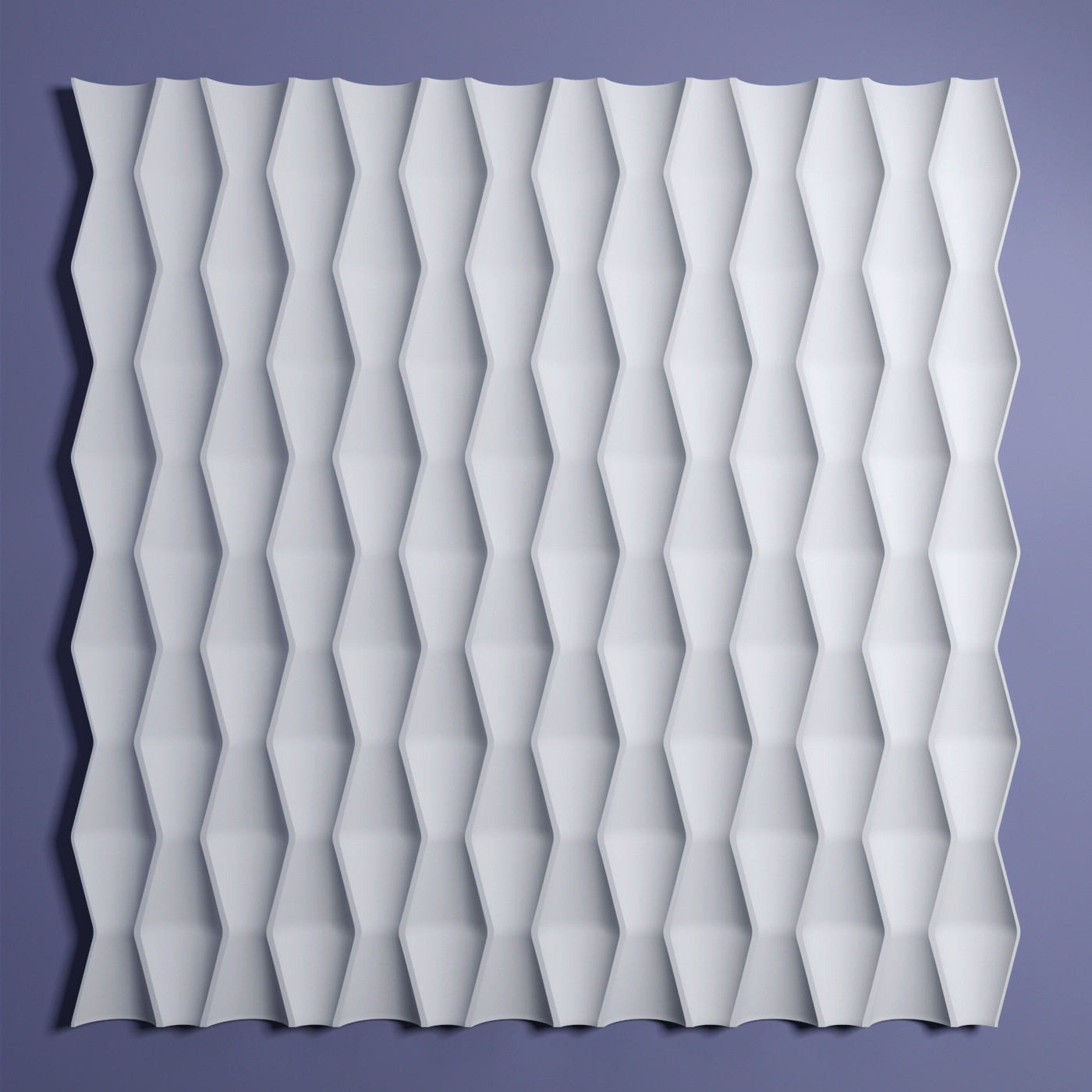 Стеновая панель под покраску Bello Deco СП 17 500×500×15